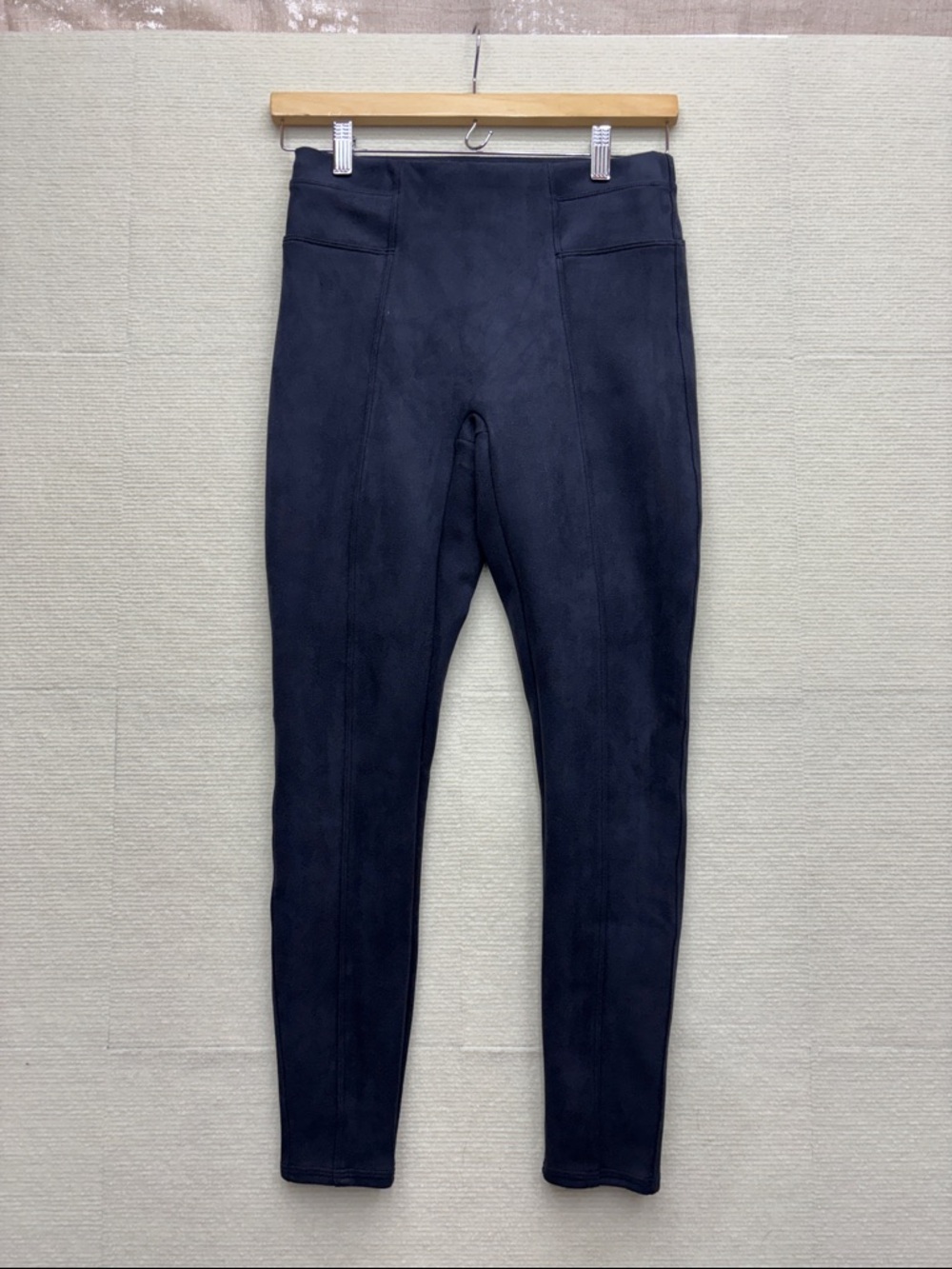 SPANX | small High-Waist Navy Ponte Leggings